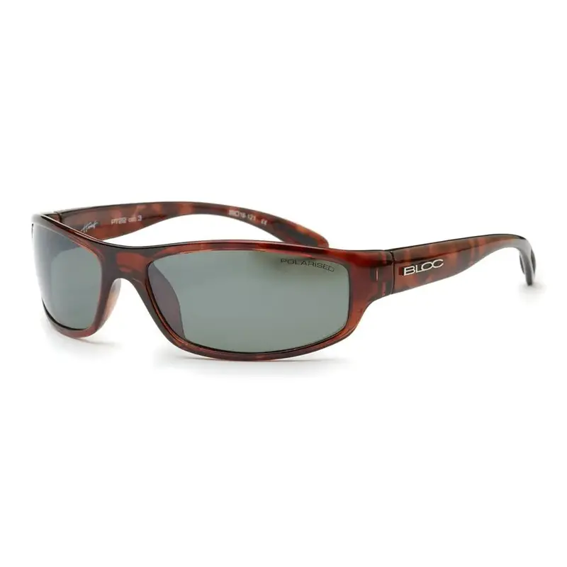 Hornet Polarized Sunglasses In Shiny Tortoise With Green Lens 1