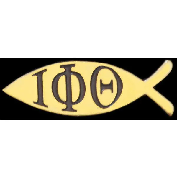 Iota Phi Theta Enamel Fish Lapel Pin 1