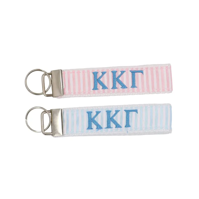 Kappa Kappa Gamma Elegant Pastel Fob Keychain 1