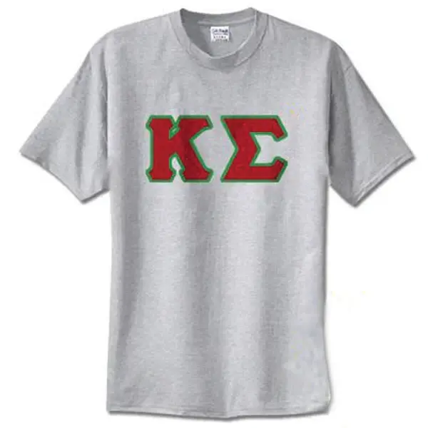 Kappa Sigma Classic Letter Print T-Shirt 1