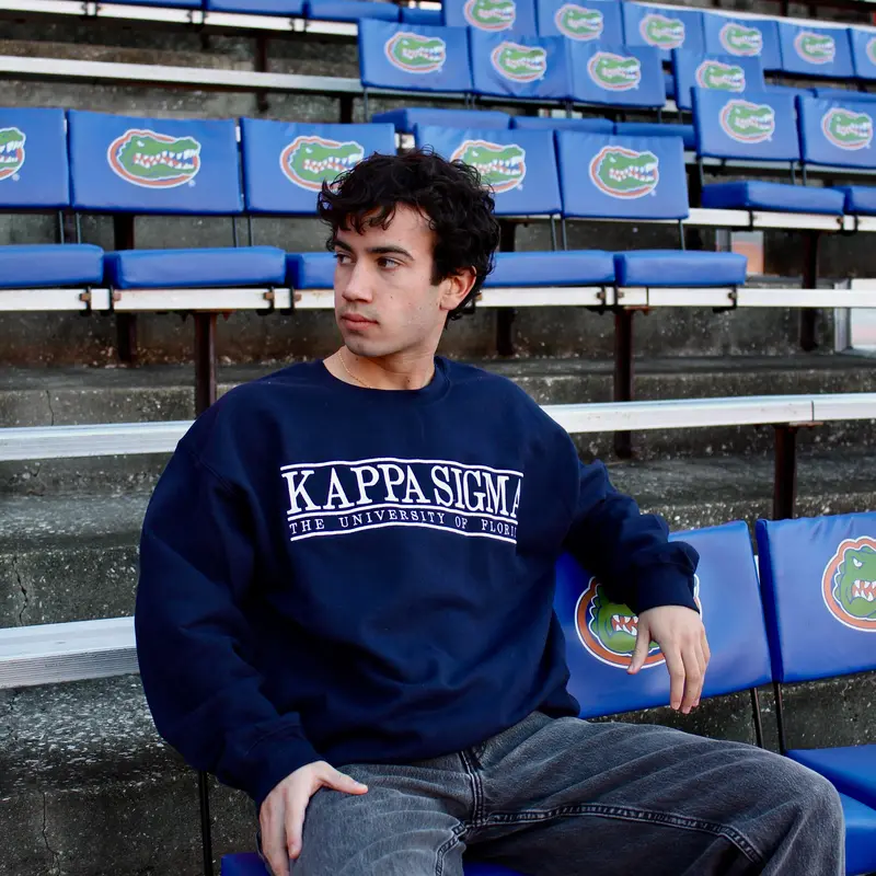 Kappa Sigma Greek Letter Crewneck Sweatshirt 1