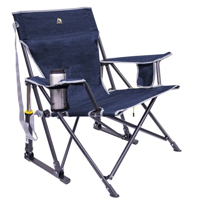 Kickback Rocker Lounge Chair With Adjustable Backrest 1