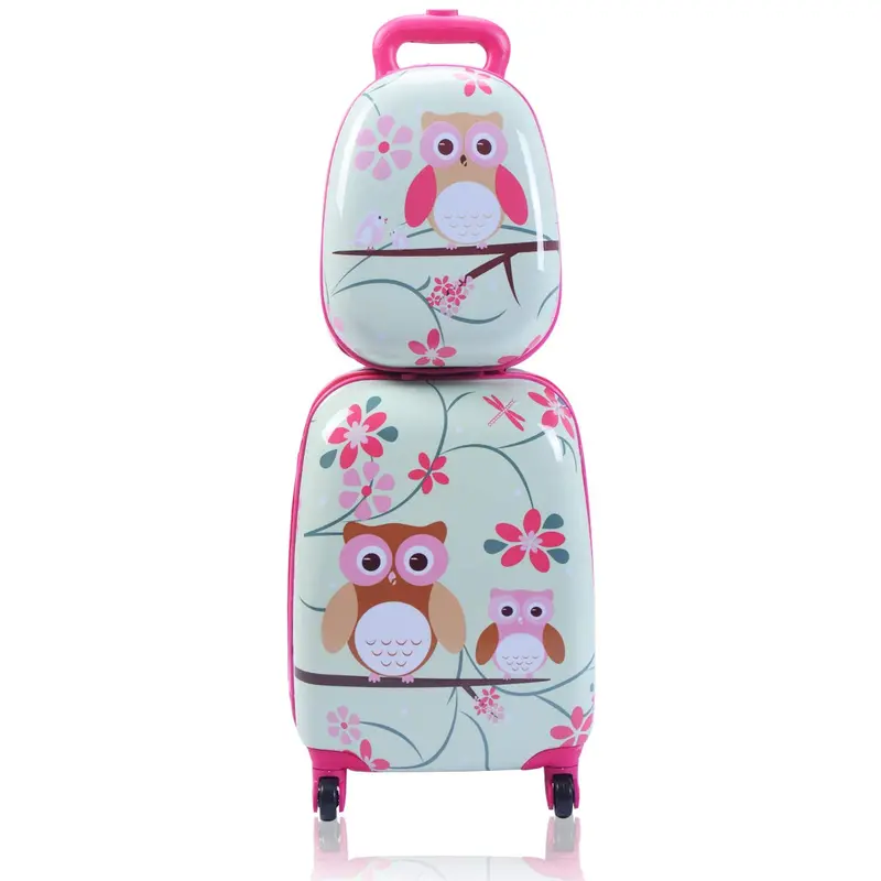 Kids’ Luggage Set: Two-Piece Carry-On Collection (12" + 16") Designed For Young Travelers 1