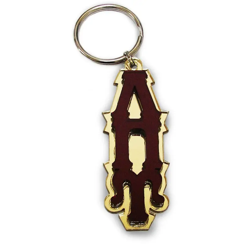 Lambda Pi Upsilon Block-Style Keychain 1