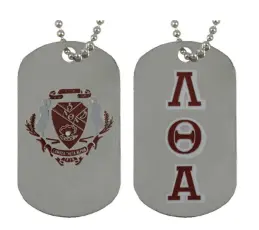 Lambda Theta Alpha Reversible Dog Tag Necklace 1
