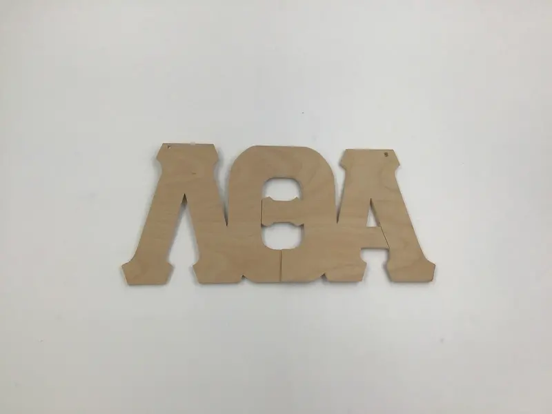 Lambda Theta Alpha Wooden Door Or Deck Plaque 1