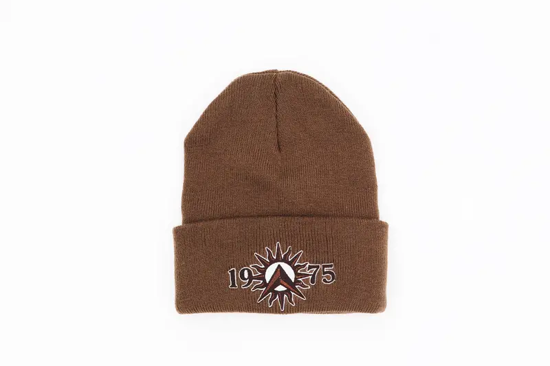 Lambda Theta Phi Brown Knit Beanie – Greek Organization Style 2