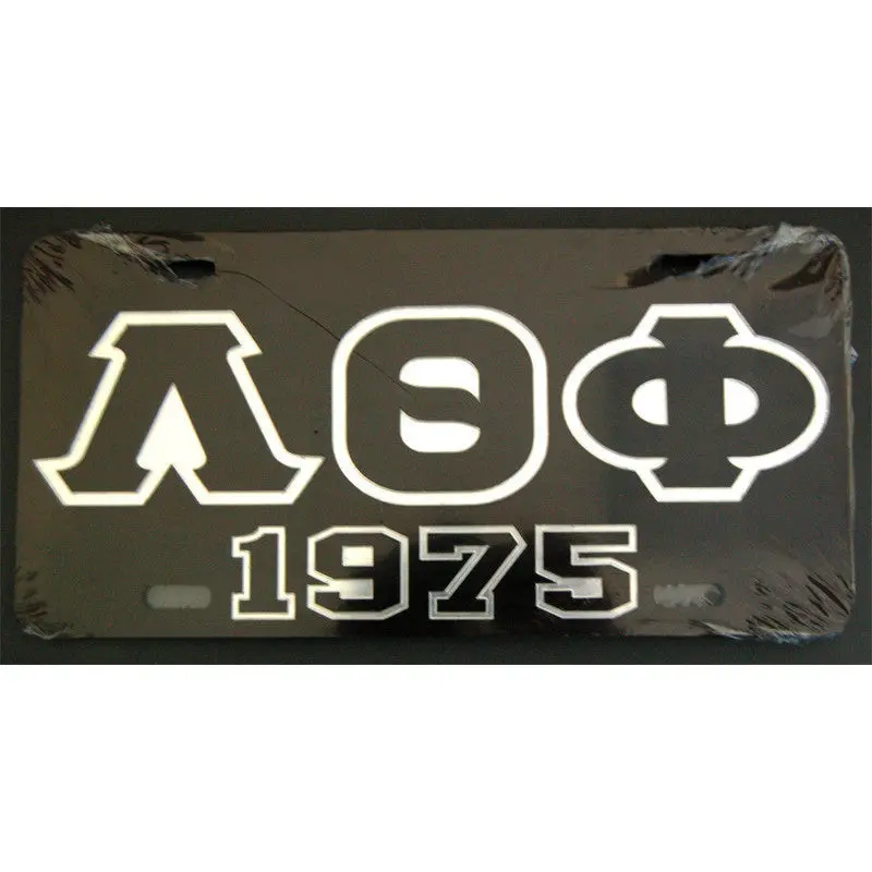 Lambda Theta Phi Dual-Design License Plate – Version 2 1