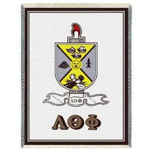Lambda Theta Phi Fraternity Afghan Blanket 1