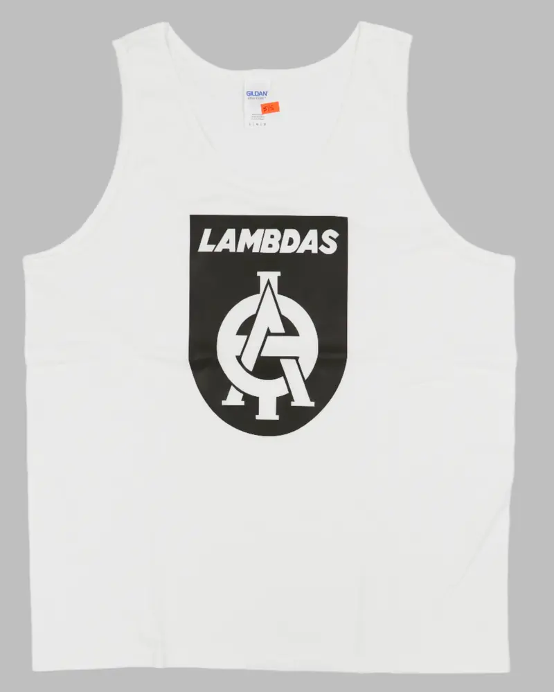 Lambda Theta Phi Vintage 9-Inch Logo Tank Top – Retired Design 1