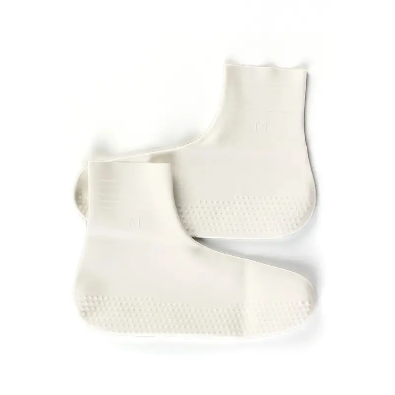 Latex Swim Socks – Lightweight White Protection 1
