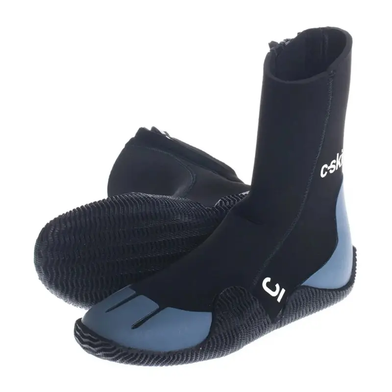 Legend 5Mm Round-Toe Neoprene Booties With Zip Closure 1