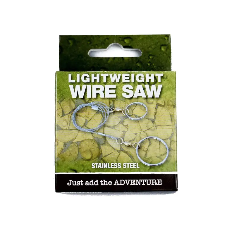 Lightweight Folding Wire Saw – Commando-Style Survival Tool 1