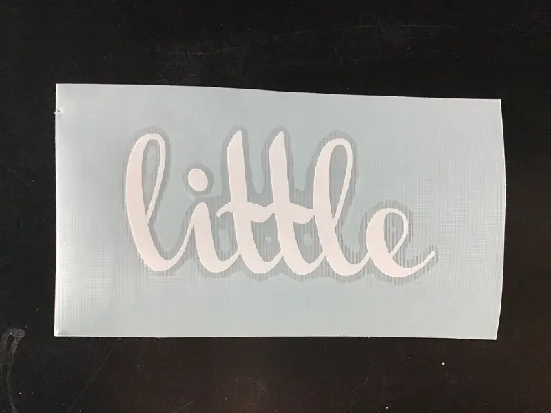 'Little' Vinyl Decal – Limited Edition (Discontinued) 1