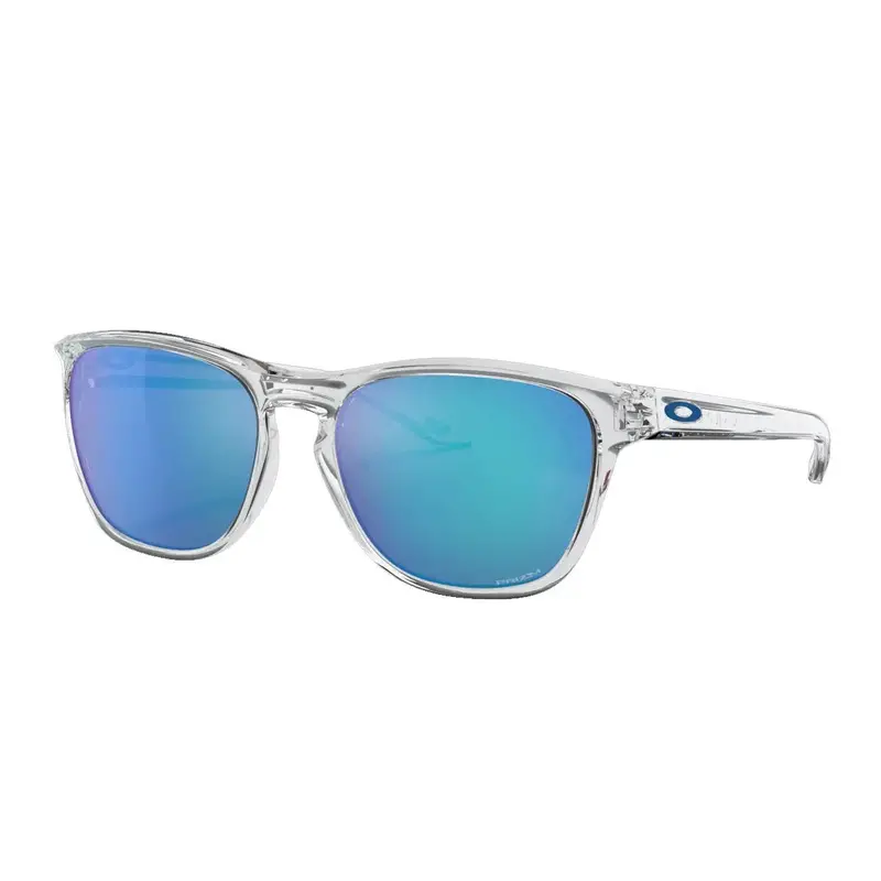 Manorburn Sunglasses – Polished Clear Lens With Prizm Sapphire 1