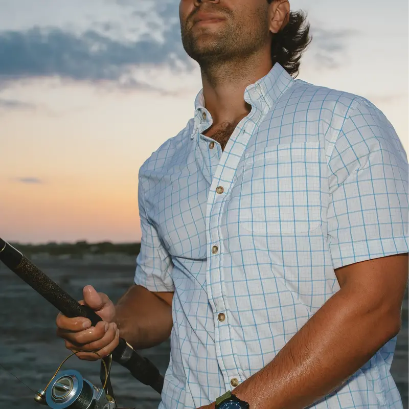 Men’S Barco Short-Sleeve Nautical-Themed Casual Top 1