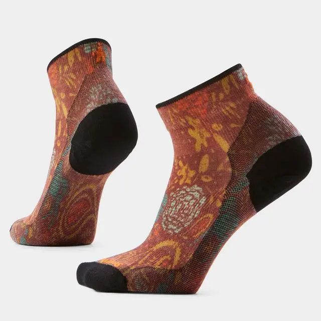 Men'S Bike-Themed Paisley Ankle Socks – Picante 1