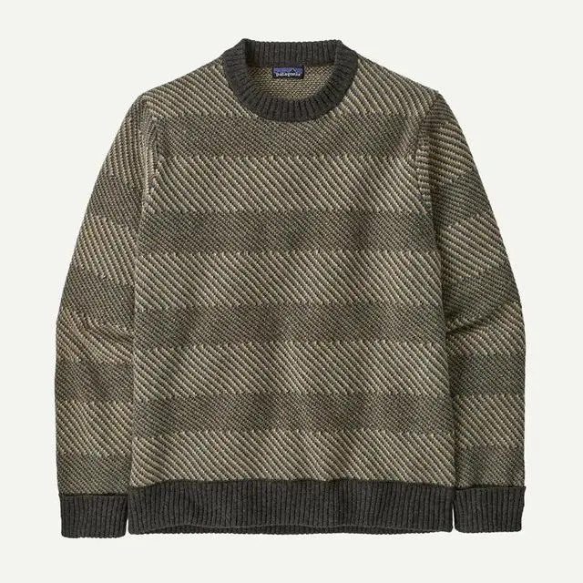 Men'S Eco-Friendly Wool-Blend Knit Sweater 1