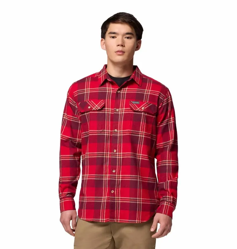 Men'S Flare Gun Stretch Flannel Shirt 1