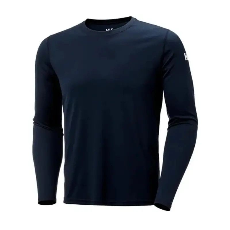 Men'S Hh Tech Long-Sleeve Crew Top In Navy 1