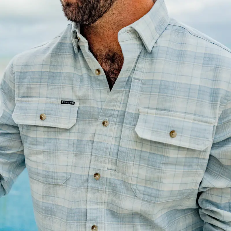 Men’S Hilton Head Long-Sleeve Travel-Ready Performance Shirt 1