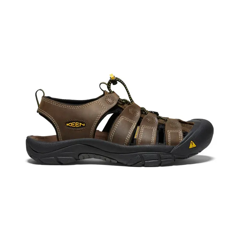 Men'S Newport Leather Sandal In Bison Brown 1