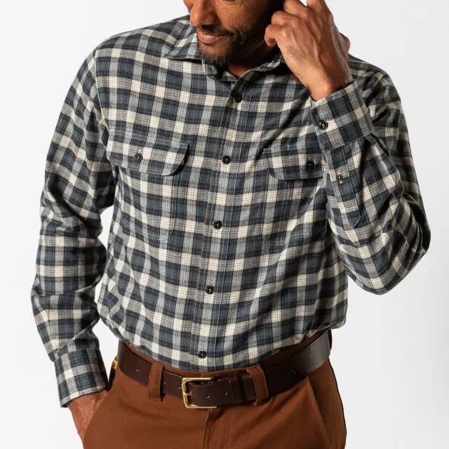 Men'S Performance Plaid Flannel Sport Shirt – Moyer Pattern 1