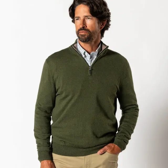 Men'S Ridley 14-Zip Sweater – Modern Knit Pullover With Full Zip 1