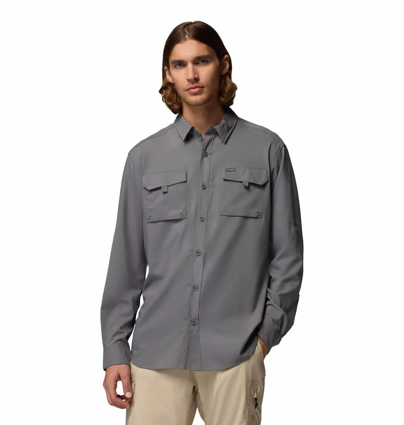Men'S Silver Ridge Utility Ii Long-Sleeve Shirt – Sun-Safe Trail Top 1
