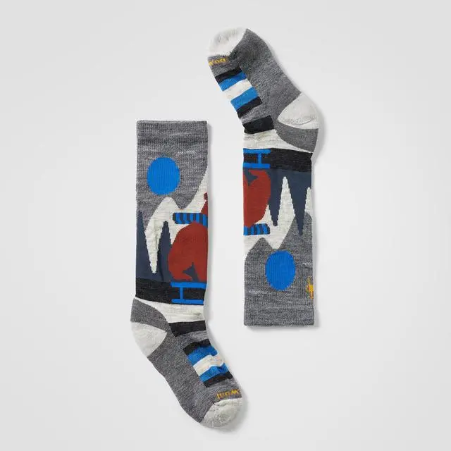Men'S Ski Sleigh Bear Over-The-Calf Socks 1
