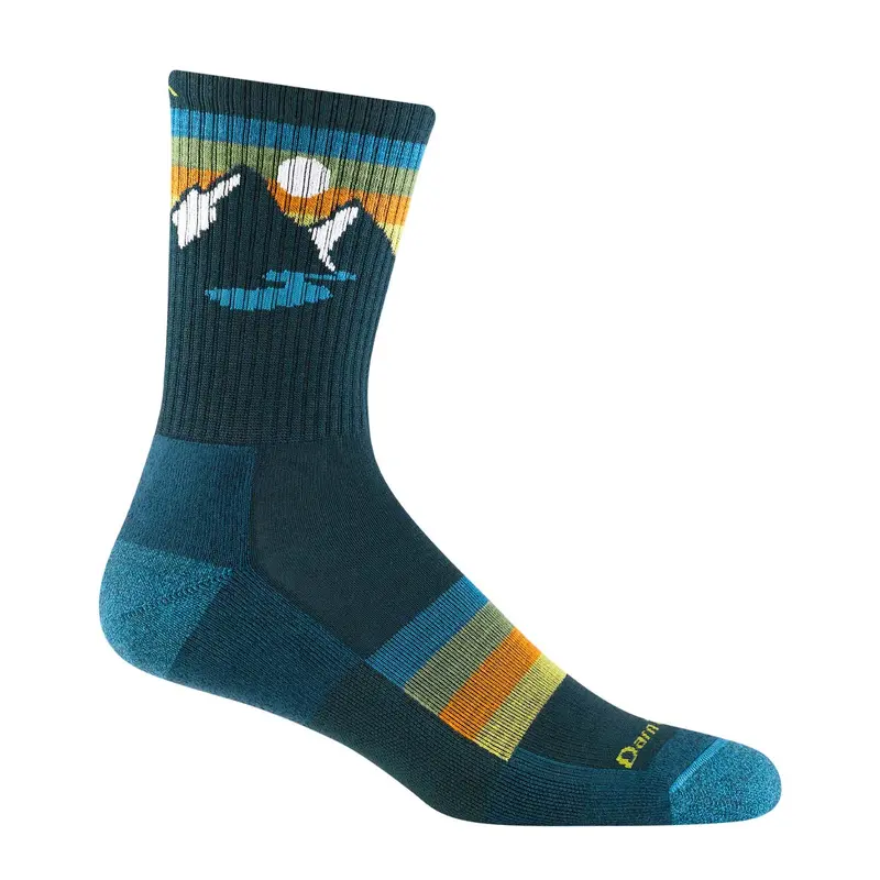 Men'S Sunset Ridge Micro Crew Hiking Socks – Lightweight Support 1
