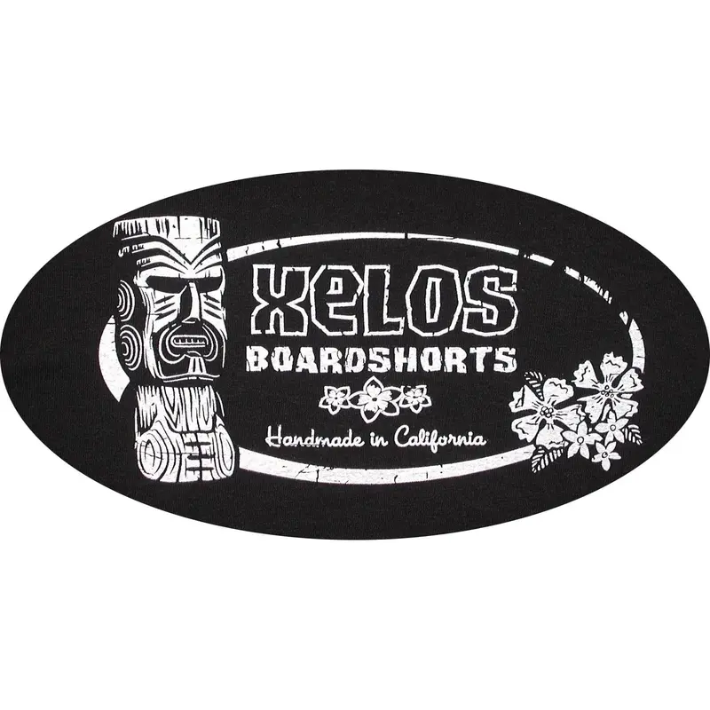 Men'S Tiki 100% Cotton Tee – Timeless Black Finish 1