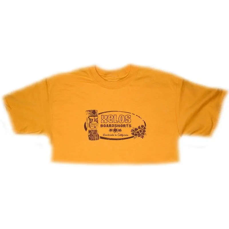 Men'S Tiki Short-Sleeve Tee – Metallic Gold Shade 1