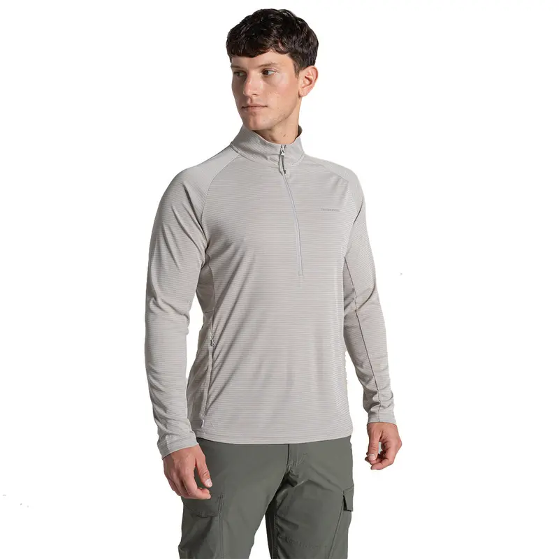 Men'S Upf 50+ Half-Zip Sun Protection Top 1
