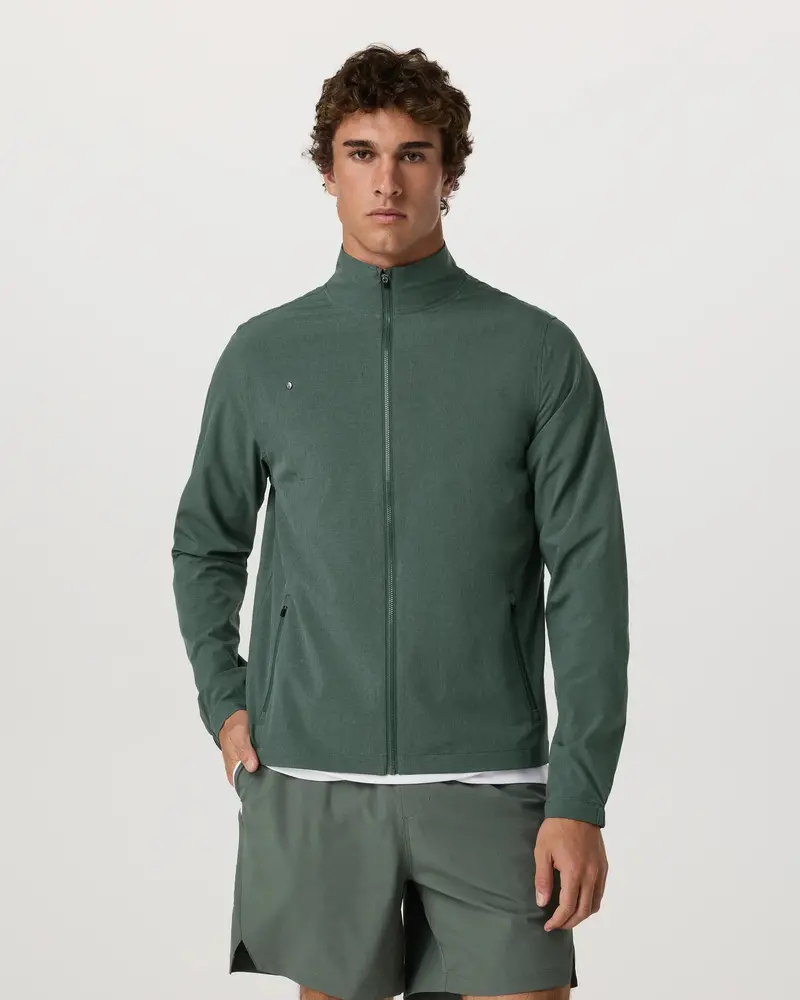 Men'S Venture Lightweight Water-Resistant Track Jacket 1