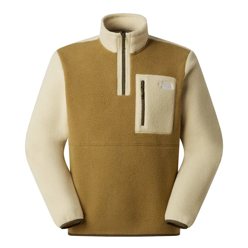 Men'S Yumiori Quarter-Zip Fleece Pullover 1