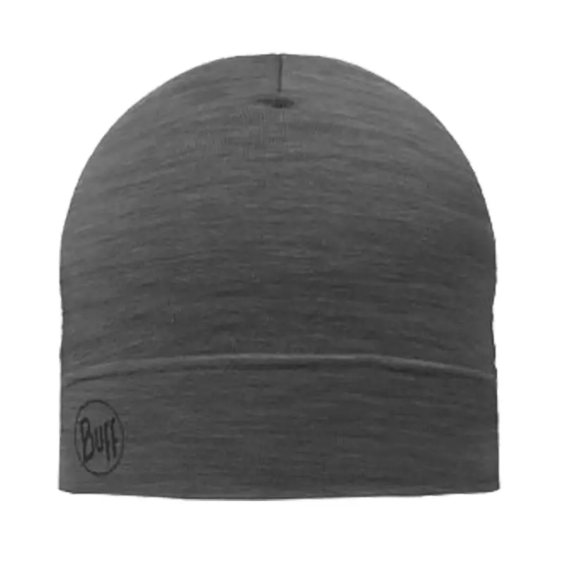 Merino Lightweight Grey Beanie 1