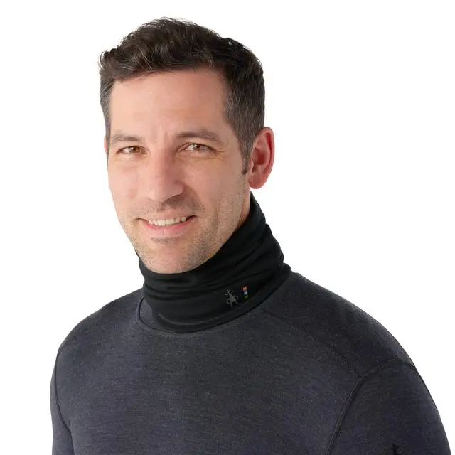 Merino Wool Thermal Neck Gaiter – Extended Coverage 1