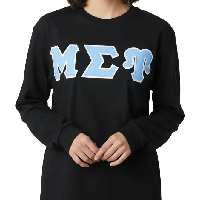 Mu Sigma Upsilon Greek-Inspired Long Sleeve Tee