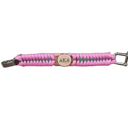 Multi-Function Survival Bracelet With Aka-Themed Accents 1