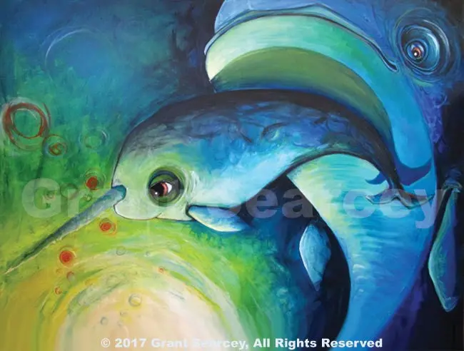 Narwhal Discovery Ocean Art 1
