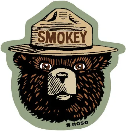 Noso Smokey The Bear Themed Gear Repair Patch 1
