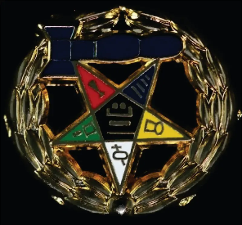 Order Of The Eastern Star Past Matron Recognition Pin – Clearance 1