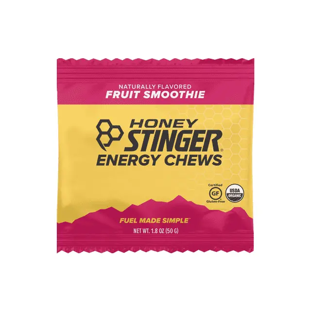 Organic Energy Chews – Fruit Smoothie Flavor (1.8 Oz) 1