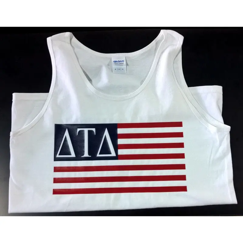 Patriotic American Flag Sleeveless Top 1
