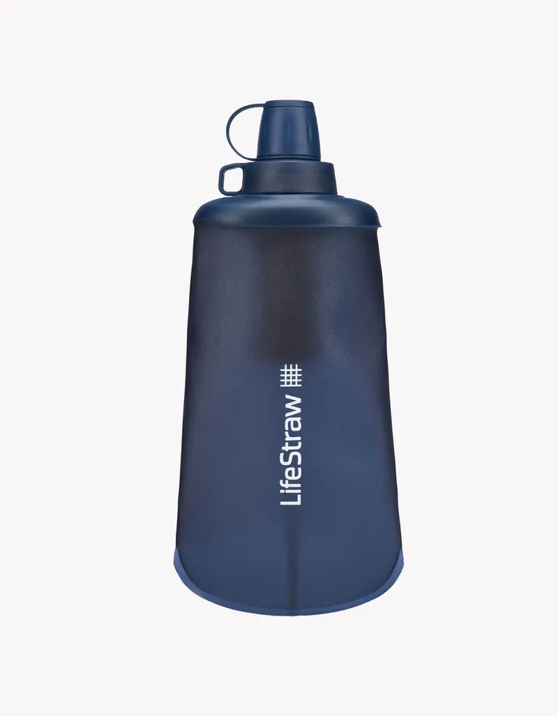 Peak Series 650Ml Collapsible Squeeze Bottle With Integrated Filter 1