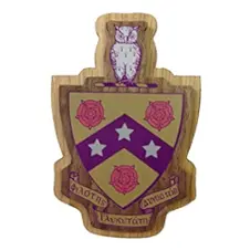 Phi Gamma Delta Large Wooden Fraternity Crest Display 1