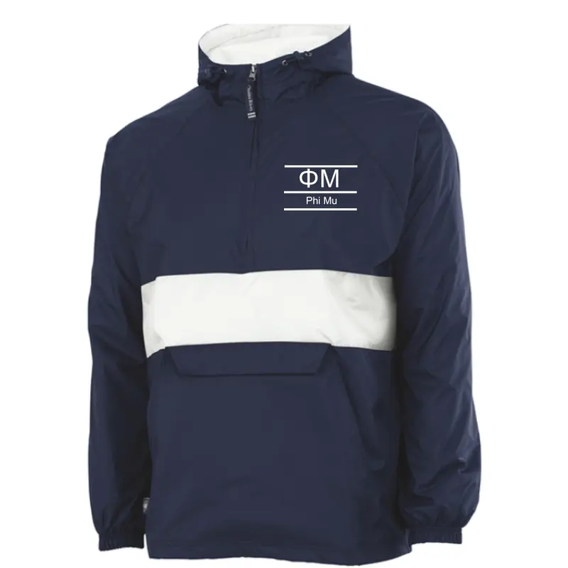Phi Mu Comfort-Fit Pullover Anorak 1