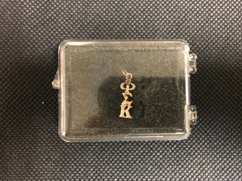 Phi Sigma Kappa Greek Letter Lavalier - Reduced Price Clearance 1