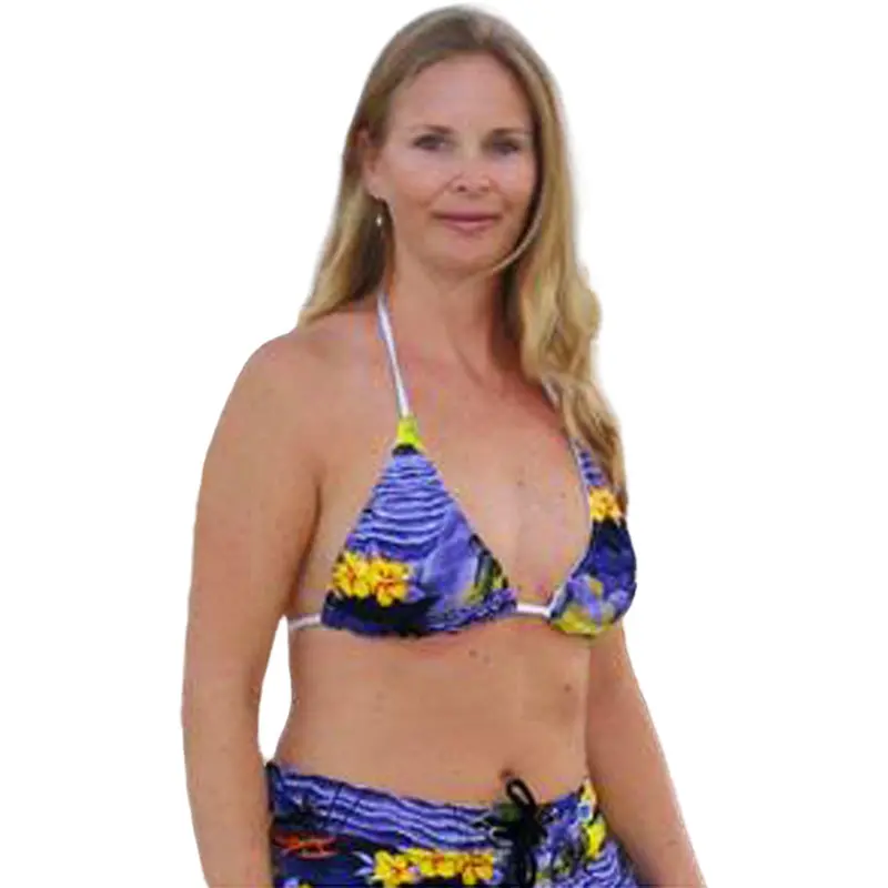 Picture This Bikini Top – Purple Or Charcoal Color Choice 1